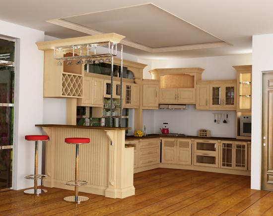 Tư vấn chọn sàn gỗ cho phòng bếp nhà chung cư
