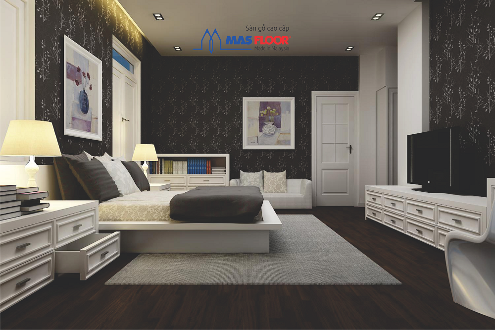Sàn gỗ - Vật liệu lát sàn cho biệt thự đa phong cách