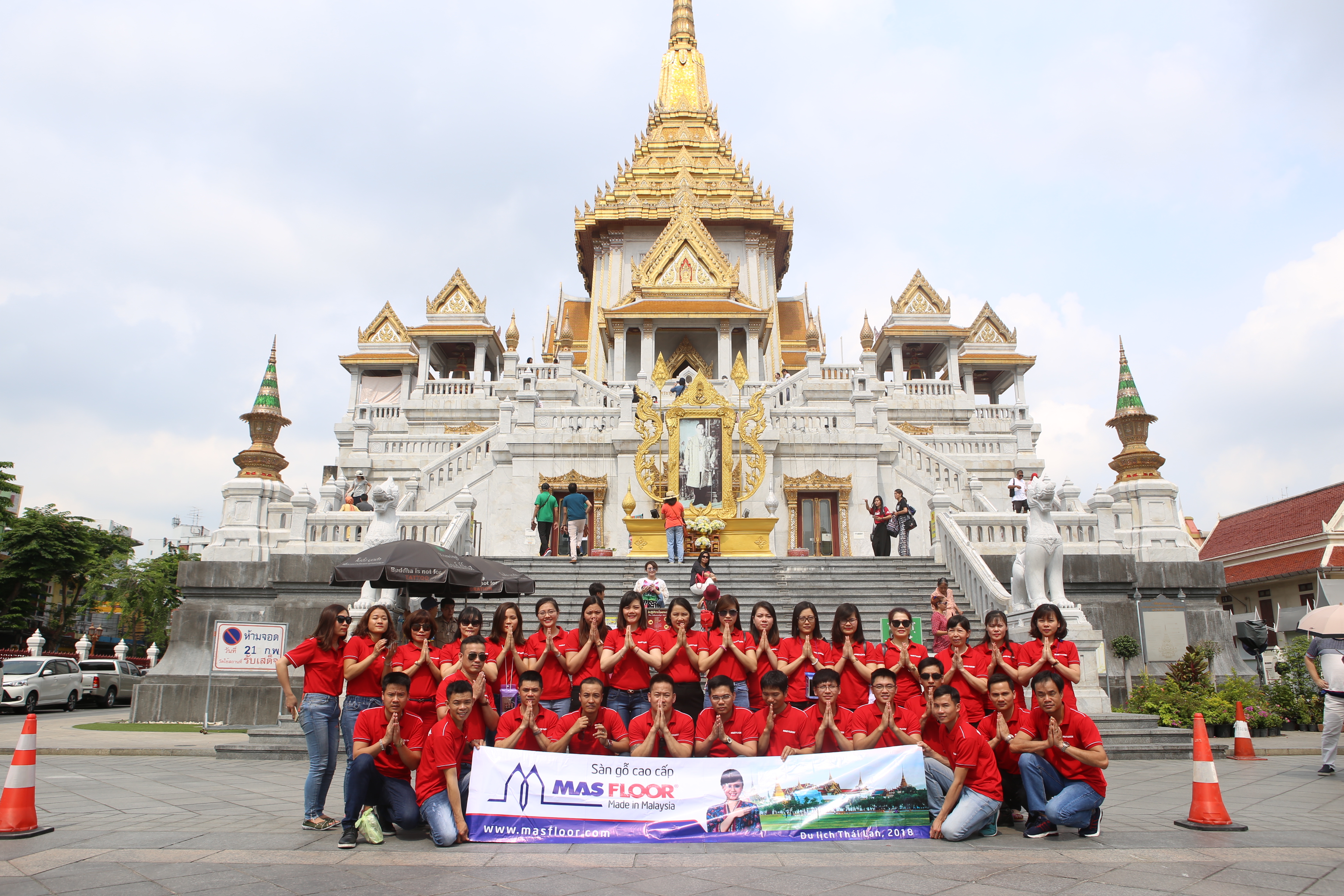 Sàn gỗ Masfloor tri ân khách hàng và cán bộ nhân viên với chuyến du lịch tới Thái Lan