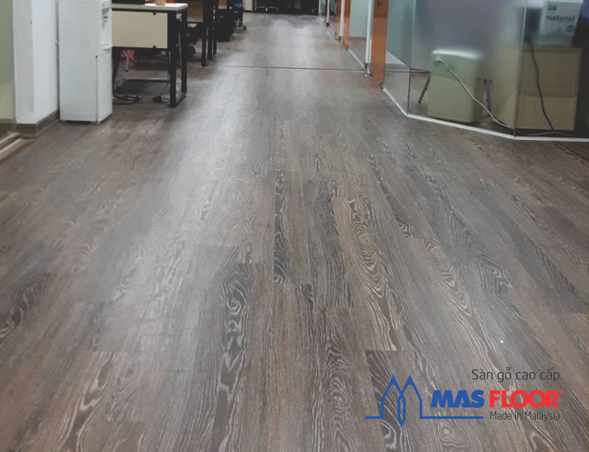 Sàn gỗ Smartchoise NPV 8903 lát văn phòng tại CT25T1 Trung Hòa - Nhân Chính