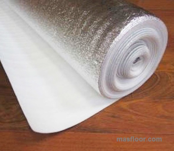 Xốp lót sàn có tác dụng chống ẩm hiệu quả giúp sàn gỗ bền hơn