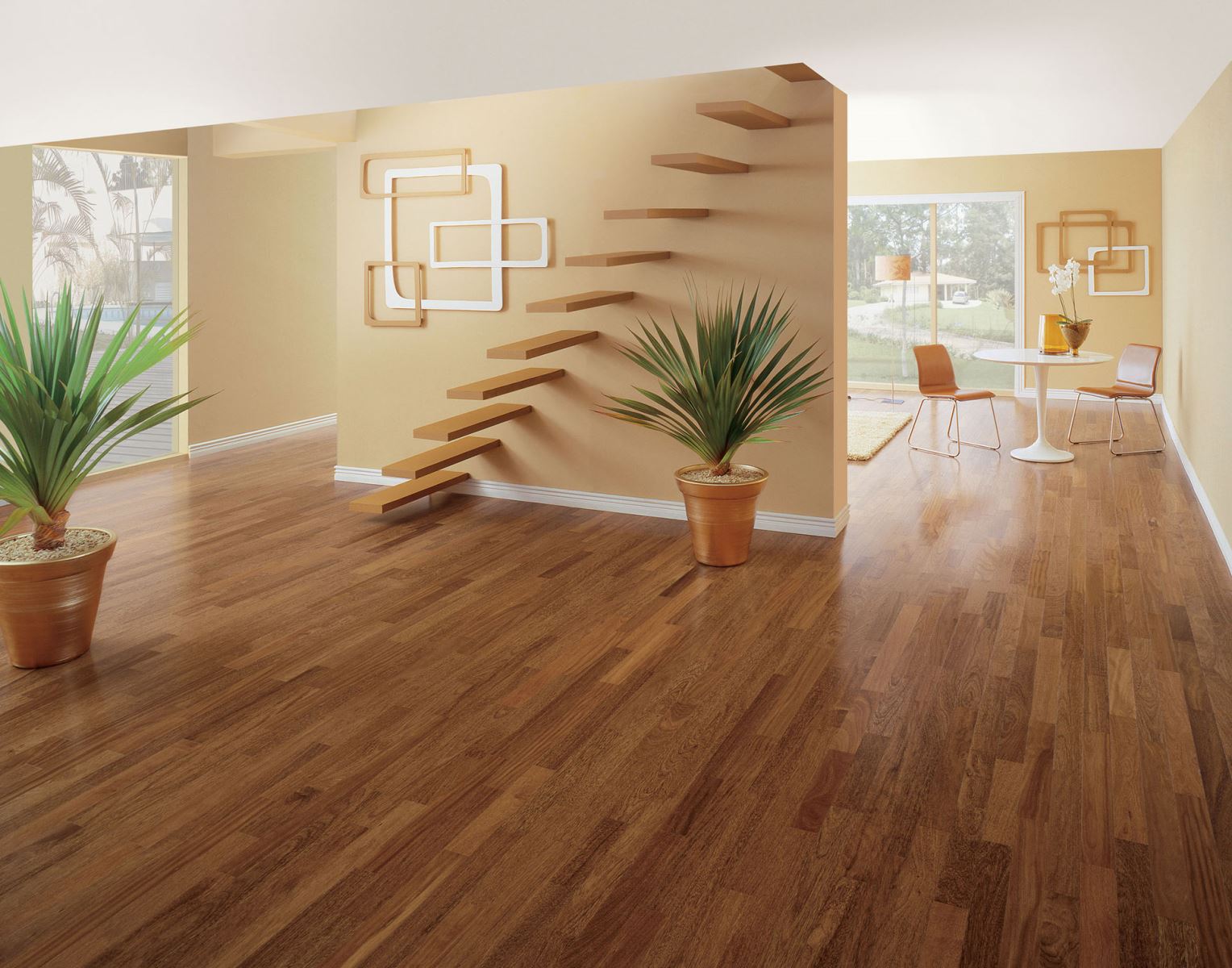Sàn gỗ công nghiệp đang trở thành xu hướng vật liệu lát sàn được rất nhiều người lựa chọn 