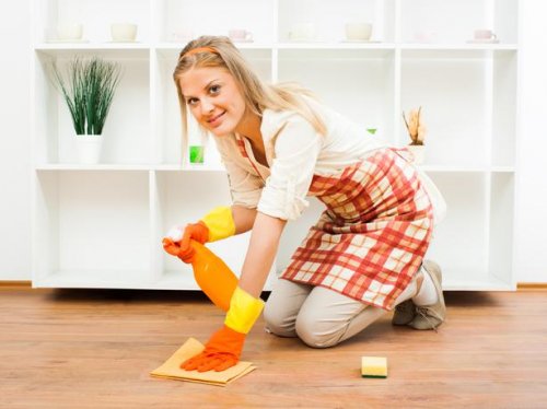 Lau chùi sàn gỗ thường xuyên tạo môi trường sạch sẽ từ đó bảo vệ sức khỏe cho cả gia đình bạn