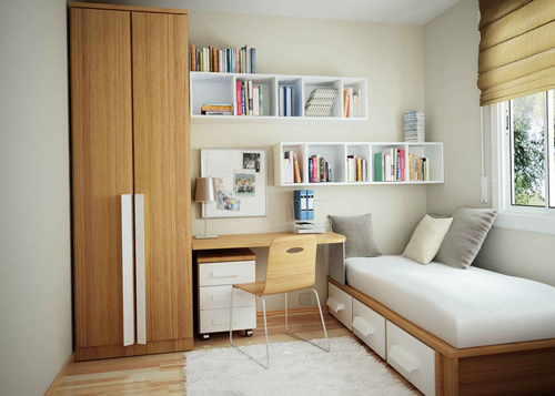 Lựa chọn nội thất tối giản cho phỏng ngủ giúp nới rộng không gian sinh hoạt