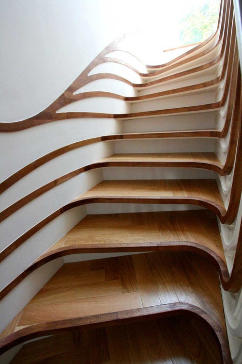 Cầu thang gỗ