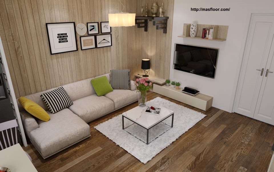 Lựa chọn sàn gỗ cao cấp mang lại không gian sang trọng, nâng cao giá trị ngôi nhà hơn